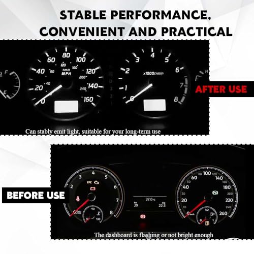 Image of 10PCS T4.2 Led Bulb Neo Wedge 10mm Base, Car Interior Dash Light, 12V IP65 Waterproof 3030 Chip LED Super Bright A /C Indicator Light, Climate Control Switch Indication Bulb for Cars (White)
