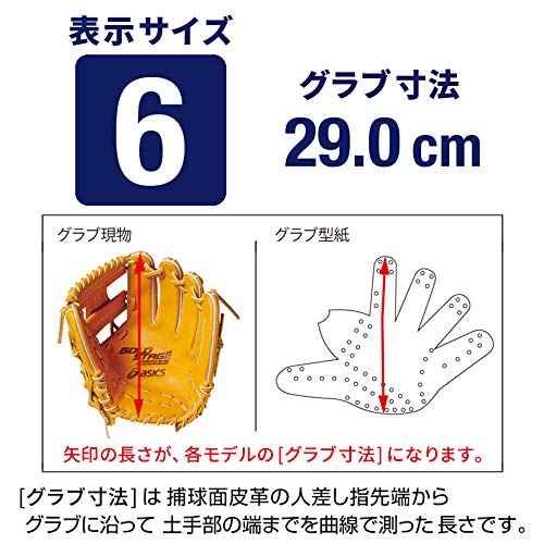Amazon | asics(アシックス) 野球 硬式 内野手用 グローブ 右投用