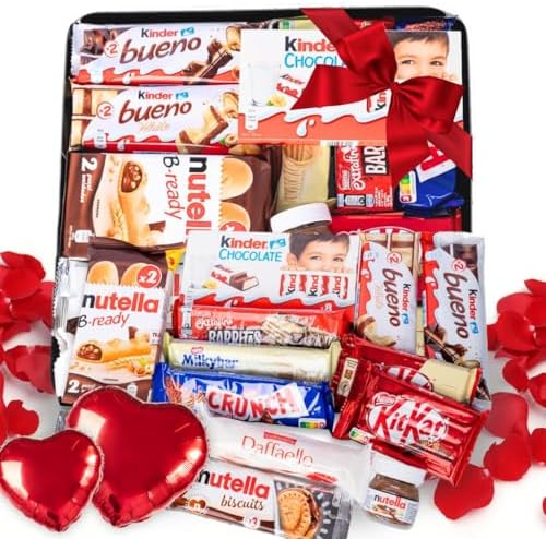 Bandeja Regalo Mega Pack de Chocolates Kinder - Rafaello - Nestle...