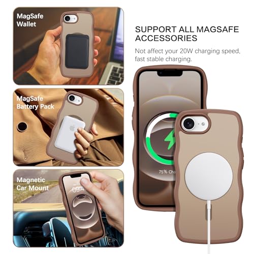 Coque iPhone 16e Magsafe idéale pour sécuriser votre téléphone d'une main en déplacement