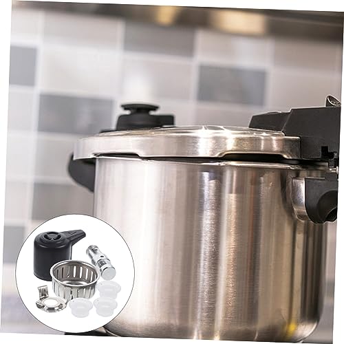 Kit de repuesto de válvula de alivio para olla a presión, partes de seguridad, junta de escape para ollas eléctricas compatibles miniatura 6