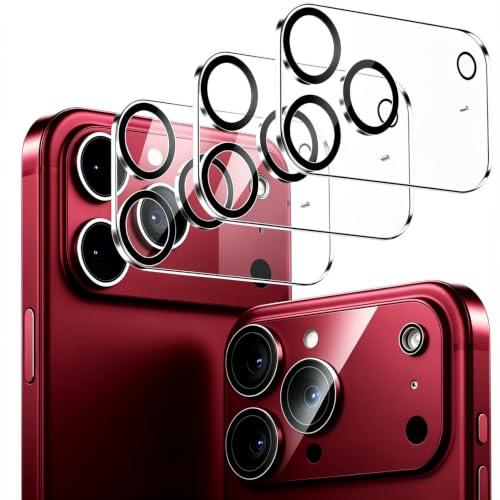 Tamoria for iPhone 18 Pro Max Camera Lens Protector Clear 9H Glass 3-Pack - image 1