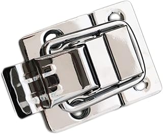 Cabilock Door Chain Lock Heavy Duty Cabinet Door Locks Latches Hardware Spring Loaded Latches Case Latches Hasps Case Buckle Hasps and Locks Catch Stainless Steel Hardware Cabinet Box Lock