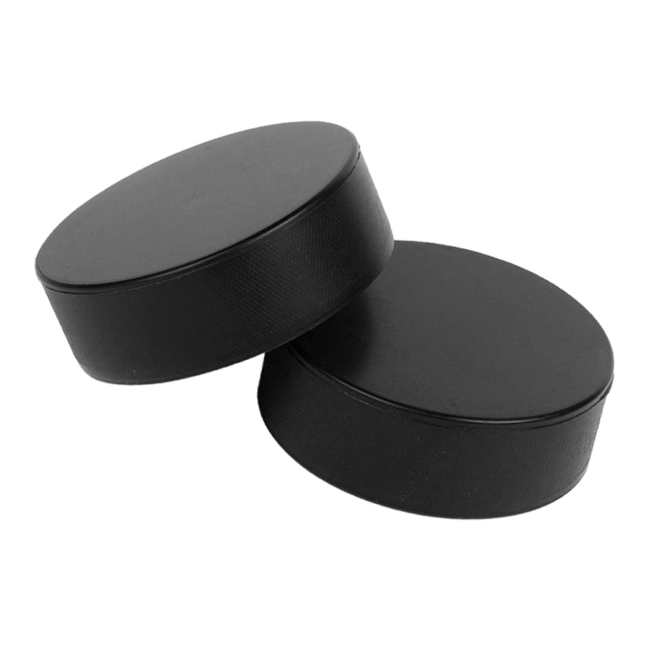 Outanaya 2Pcs Lightweight Ice Hockey Puck Durable PU Training for Indoor Hockey Practice and Competition for Adults Enhance Shooting Accuracy and Passing Skills