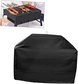 MUSISALY Grelha Para Fumadores De Campismo Grelhas Para Churrasco Coreano Cobertura Para Churrasco Redonda Grande Cobertura Para Churrasco Acessórios De Campismo Capa Preta Oxford Grelha