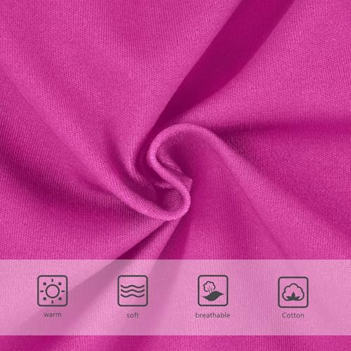 Joisal Cotton Toddler Underwear Floral Ruby Violet Red Little Girl Panties Aesthetic Undies Kids Briefs 2t3