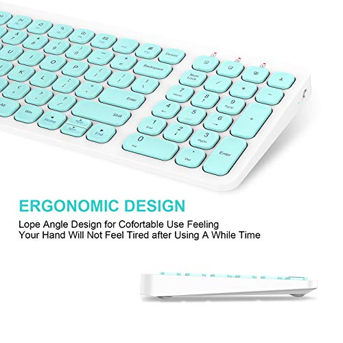 Wireless-Keyboard-Mouse-Combo-cimetech-Compact-Full-Size-Wireless-Keyboard-and-Mouse-Set-Less-Noise-Keys-24G-Ultra-Thin-Sleek-Design-for-Windows-Computer-PC-Notebook-Laptop-Aqua-Green