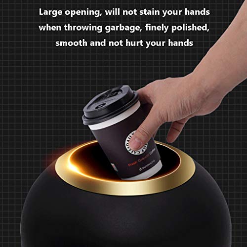 Caneca de basura interior y exterior acero inoxidable 52 L miniatura 5