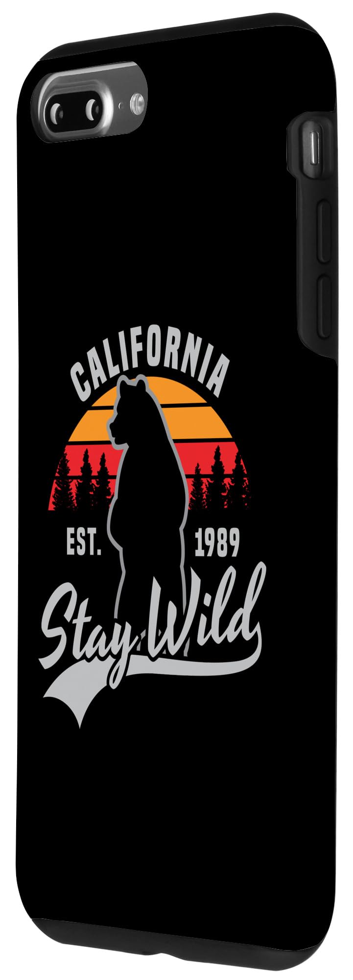 iPhone 7 Plus/8 Plus California - Stay Wild Case - Image 2