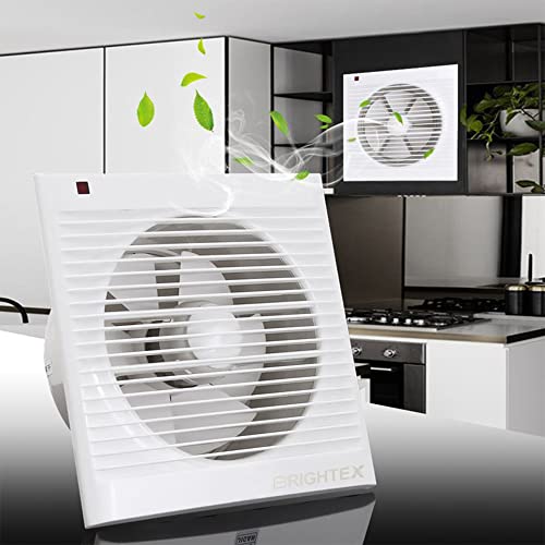 Brightex, Extractor fan With Timer 100mm 4 inch 14W Energy Saving Shower Toilt Wall Fan fan for Bathroom Kitchen - Image 4