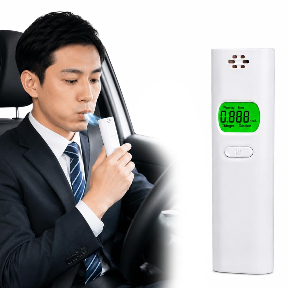 Amazon | アルコール検知器 アルコールチェッカー 高精度 簡単測定