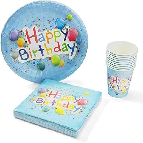 UMOI Set de Fiesta desechable para cumpleaños Cover
