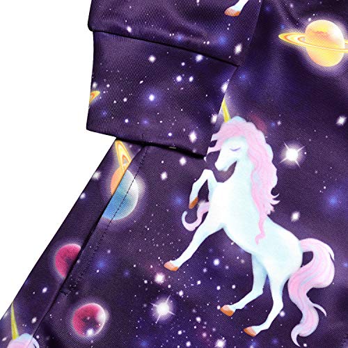 Unicorn Jacket For Girls 5T Zip Up Hoodie Fall Spring Outfits Clothes For Kids #TOP4