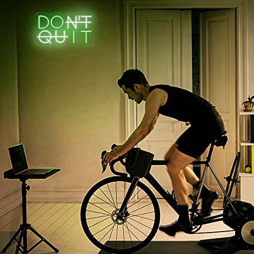 Yikbik Don't Quit Led Neon Sign For Wall Decor, Do It Led Neon Lights Party Decorations, Usb Powered Switch Led Neon Lights Lighting Adjustable For Office Room, Gym Room, Man Cave, Gamer Room Decor #TOP6