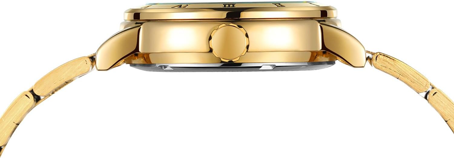 MASTOP Women Skeleton Watch Stainless Steel Automatic Mechanical Wristwatch for Ladies Self Winding Dress Watch Waterproof Bracelet Dial for Women - Image 4