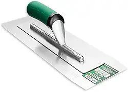 Desempenadeira Inox Super Flex Nauber 36x11cm Angular Para Massa Corrida Cimento Queimado Original - Angular