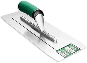 Desempenadeira Inox Super Flex Nauber 36x11cm Angular Para Massa Corrida Cimento Queimado Original - Angular