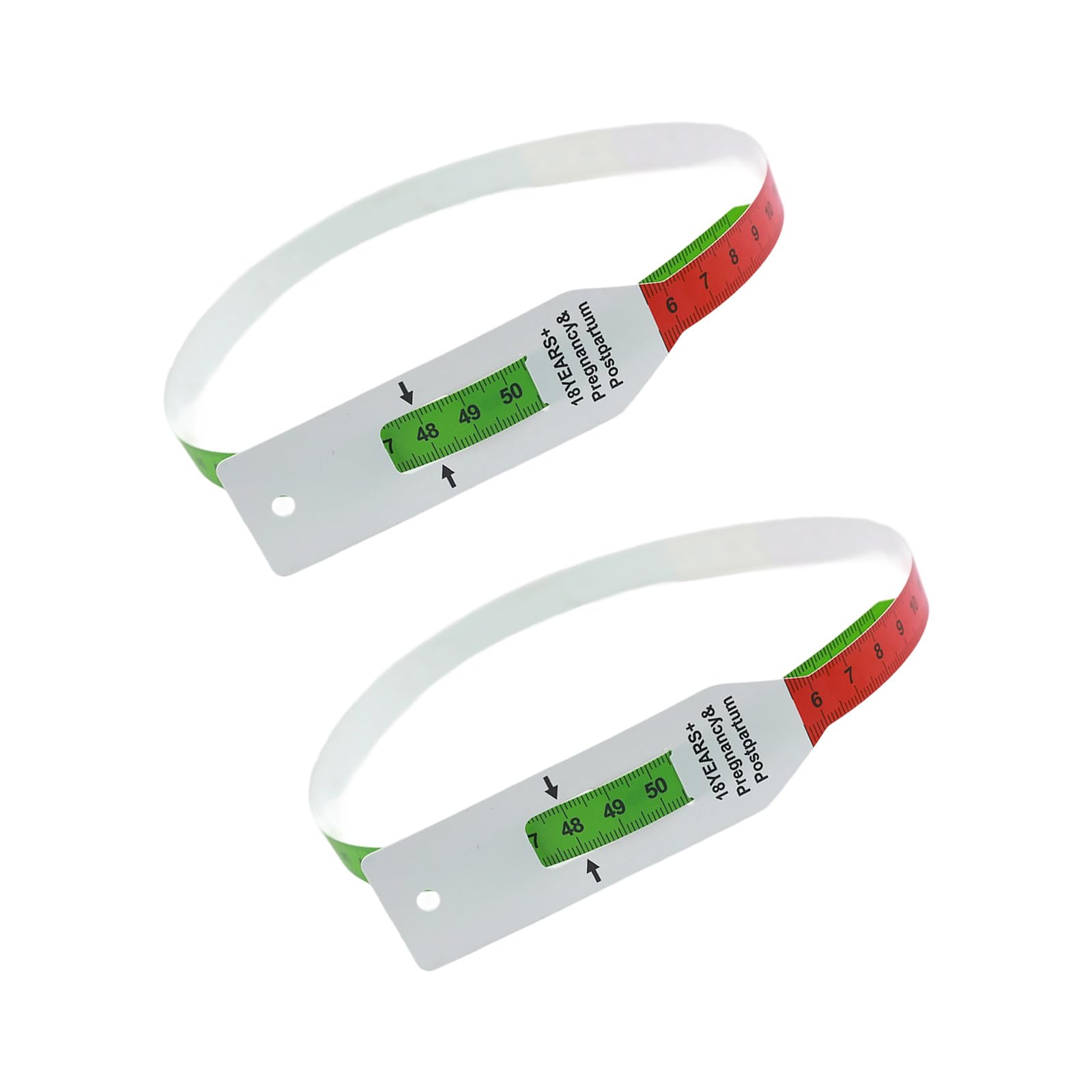 Infant Body Measurement Tool Double-Scale Flexible Tape for Head Circumference & Arm Size Baby Head Arm Measurement Tape