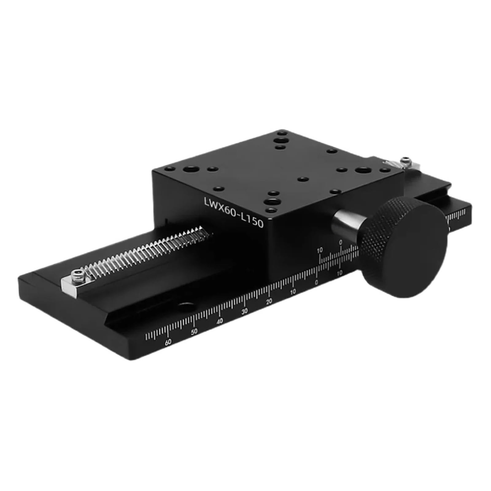 IGNVXMGKP X Groove Linear Fine Sliding Table LWX60 Manual Displacement Stage Long Stroke Trimming Platform LWX60-L-100-500mm(200mm)