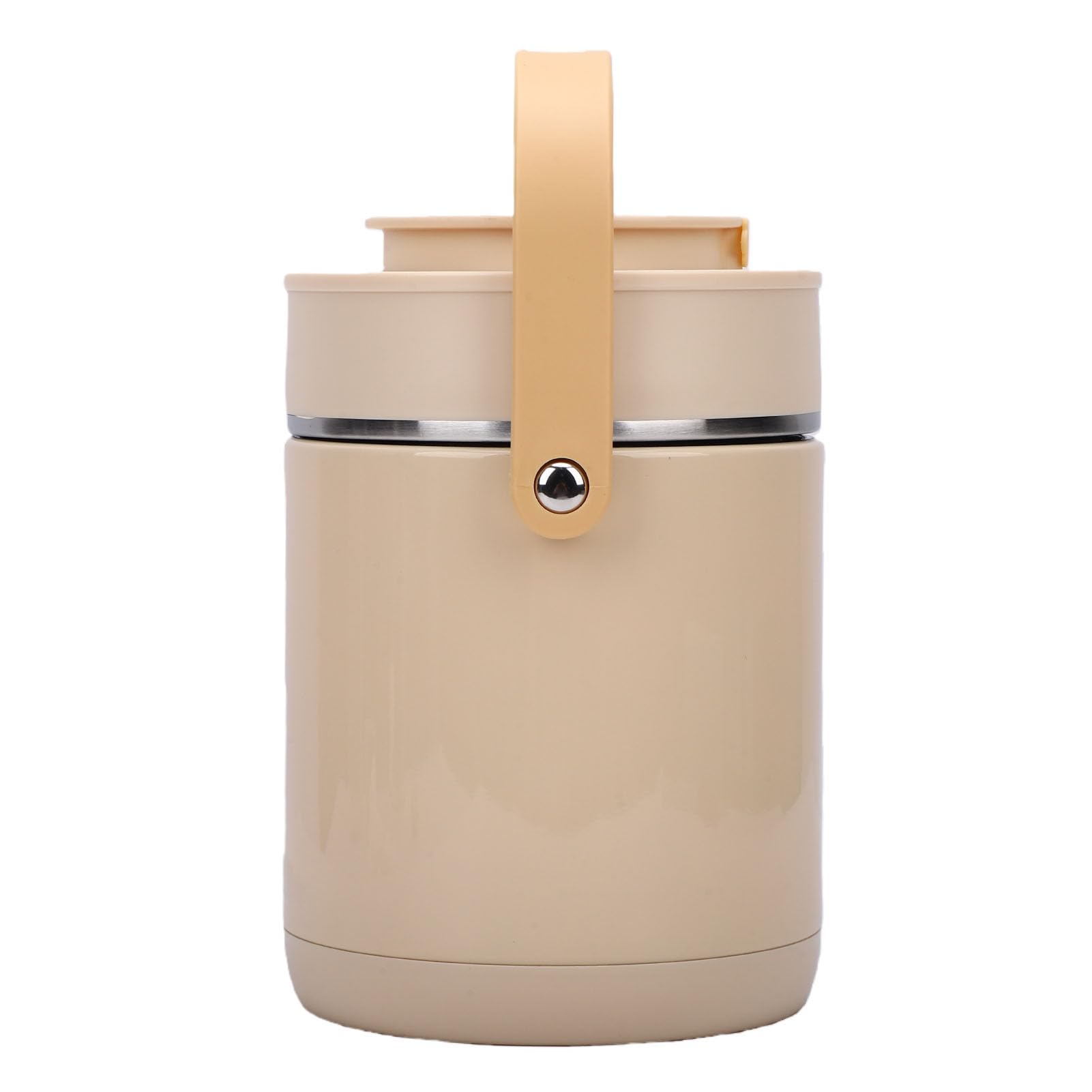 Scatola Pranzo Riscaldabile 1.6L, Pentola Interna in Acciaio Inox 304, Riscaldamento USB, Multi Scomparto con Coperchio Ermetico per Lavoro e Viaggio