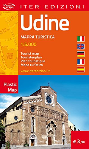 Udine. Mappa Turistica 1:5.000. Ediz. Multilingue