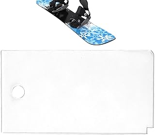 スノーボードワックススクレーパー,ポータブルアクリル製効率的スキーナー,ベース メンテナンス ワックス スクレーパー - プロフェッショナル、愛好家、初心者、アマチュア、女性、男性用