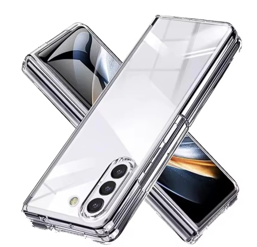 Cat Care Polycarbonate Case Compatible with Galaxy Z Fold 5 Shockproof Phone Bumper Cover, Back Case Cover for Samsung Galaxy Z Fold 5 (Hard Clear Case) (B0CKC11HH6) Amazon Price History, Amazon Price Tracker