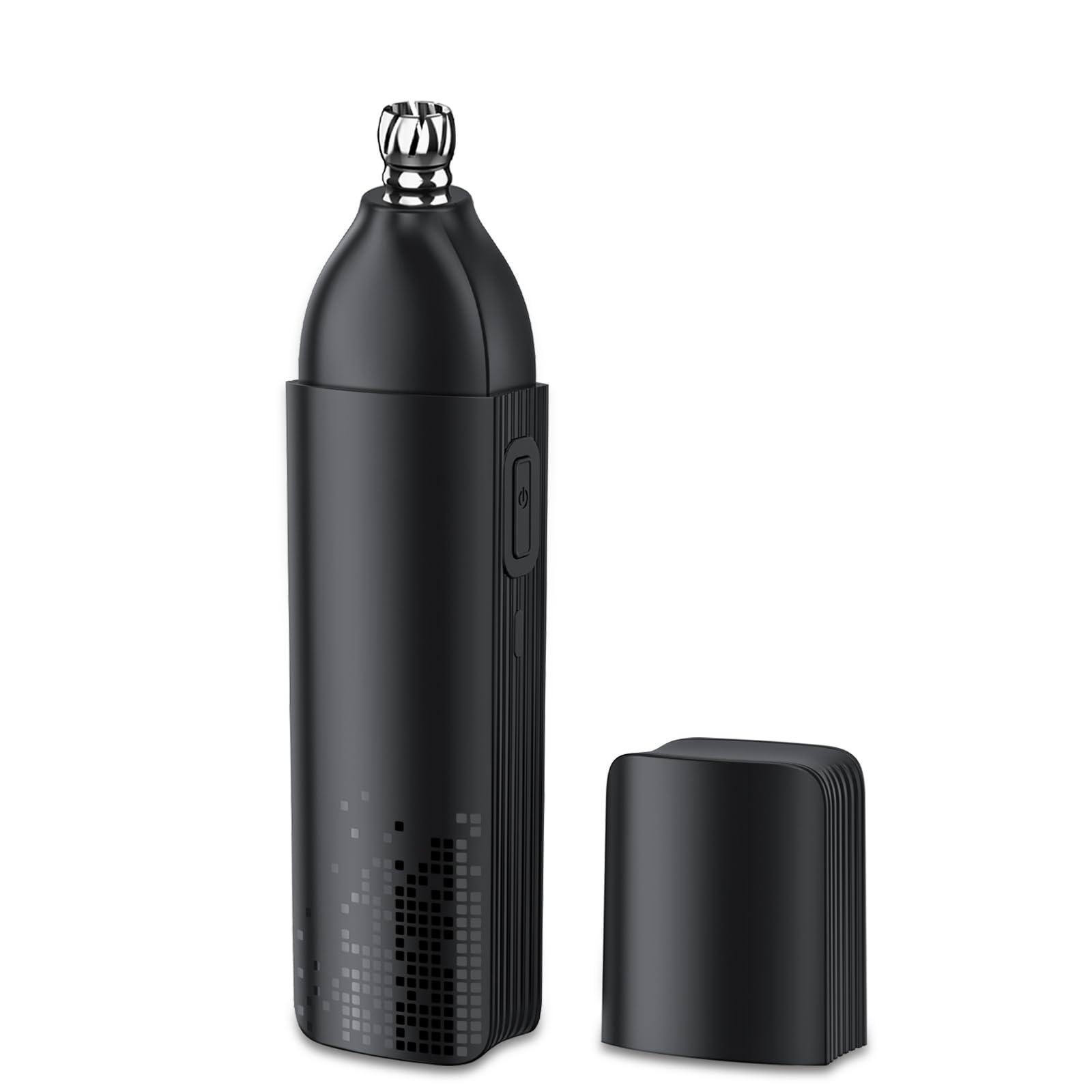 Phisco Nose Hair Trimmer for Men: 120 Mins Runtime USB-C Rechargeable Black