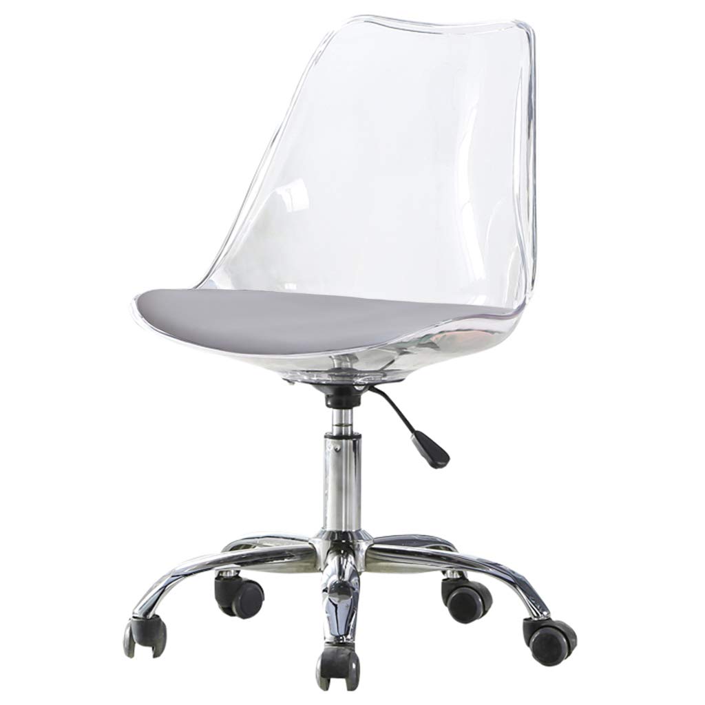 Ergonomiczne krzesło biurkowe z obrotem o 360 stopni, do domowego biura i salonu
