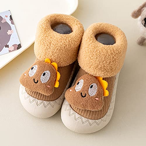 Toddler Girls Boys Winter Slippers Infant Toddler Footwear Winter Soft Bottom Indoor Non Slip Warm Cartoon Shoes2