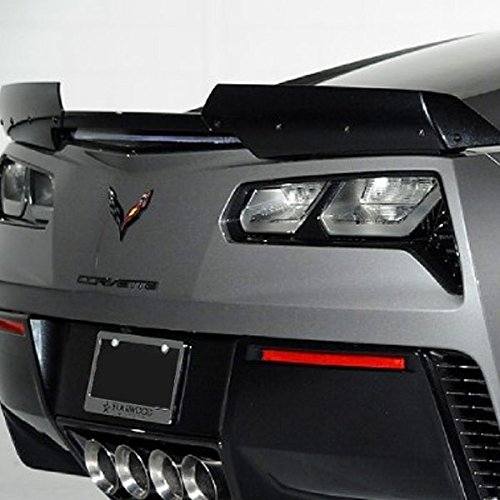 Corvette C7 Z06 Grand Sport Stage 2 Wicker Bill Spoiler Conversion Kit Upgrade From Stage 1 Oem Gm #TOP1