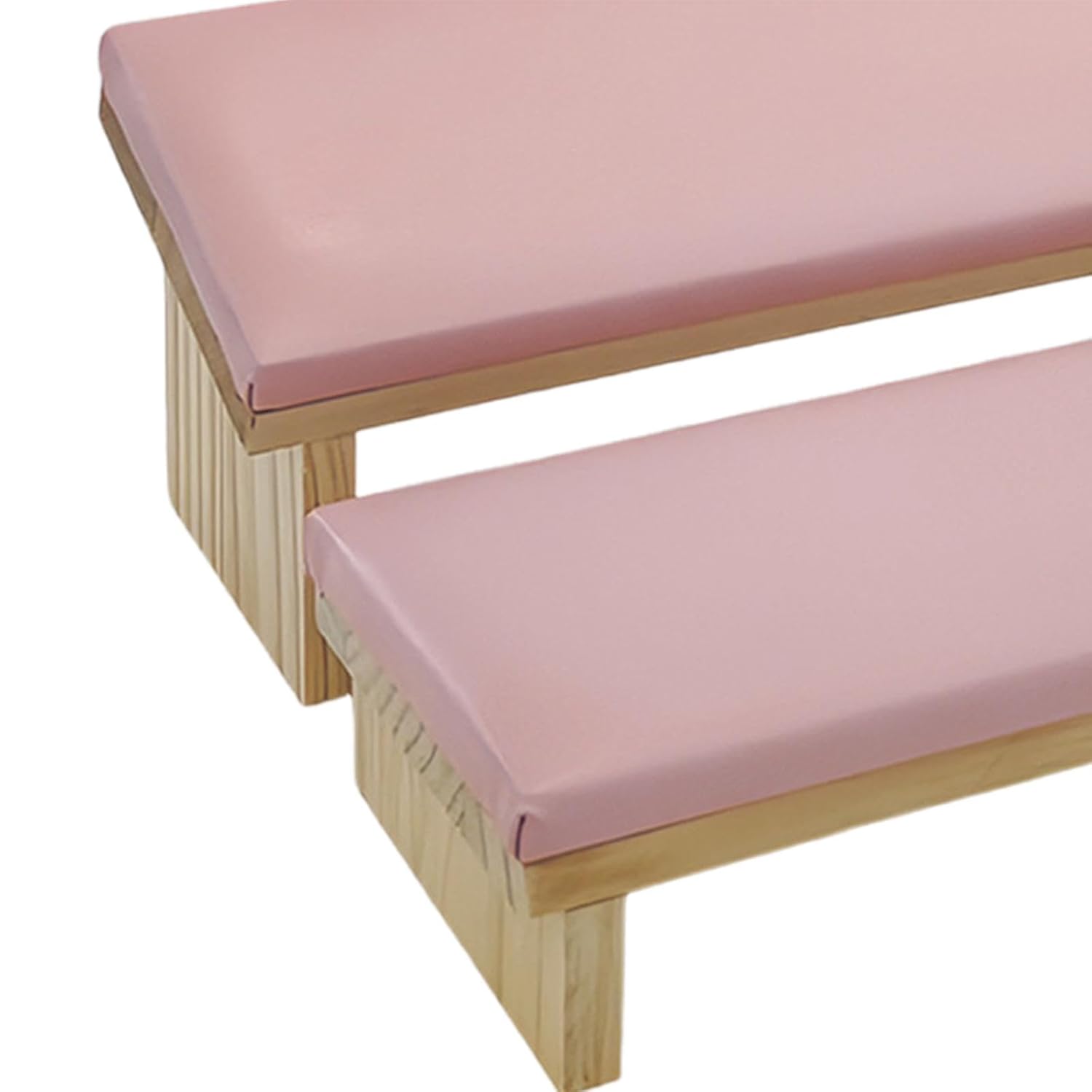 2 Pieces Nail Arm Rest Support Comfortable Arm Pad Manicure Hand Rest Non Slip Pillow PU Leather Suitable for Nail Salons Nail Art Schools Nail Art Cl, Pink
