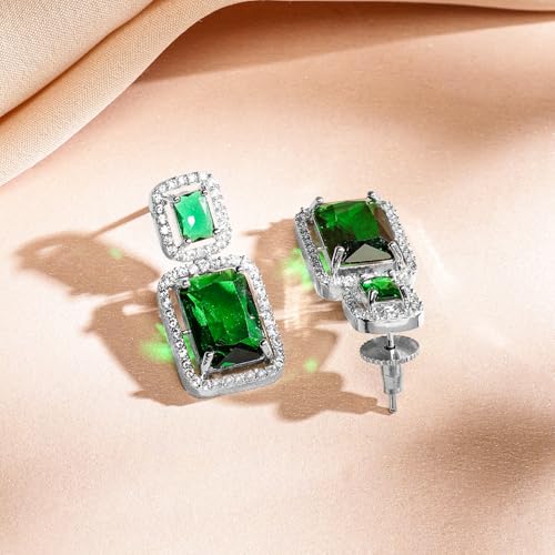 Image of Rubans Necklace Set American Diamond Zirconia Jewellery Gift for Women & Girls