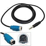 CBK 3.5mm AUX Jack Cable Back Adapter for Alpine Stereo KCE-236B CDA-9884 CDA-9886 CDA-9886M...