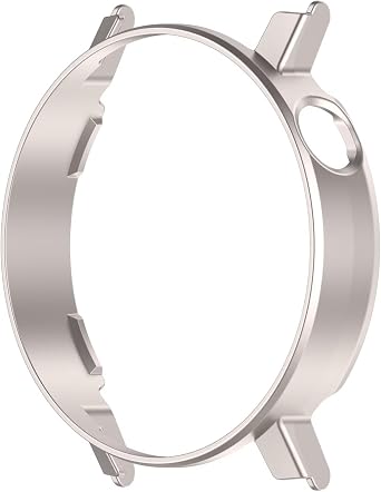 FTRONGRT Case Compatible with Nothing CMF Watch Pro 3, Shock Resistant, PC Watch Dial Smartwatch Protective Cover. Starlight Color