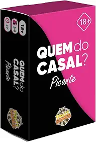 Jogo de Cartas Quem do Casal - versão Picante