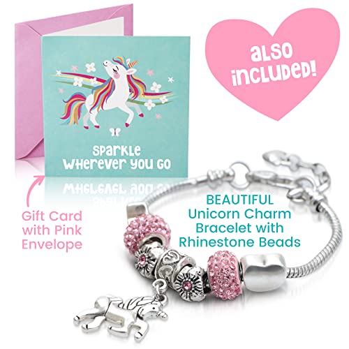 Amitié Lane Unicorn Musical Jewelry Box For Girls - Unicorns Gifts For Girls - Music Box For 5 Year Old Birthday Gifts Or Ages 6, 7, 8, Kids Jewelry Box, Unicorn Bedroom Decor For Little Girl (Mint) #TOP2