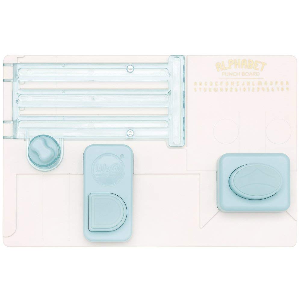 We R Memory Keepers Alphabet Punch Board