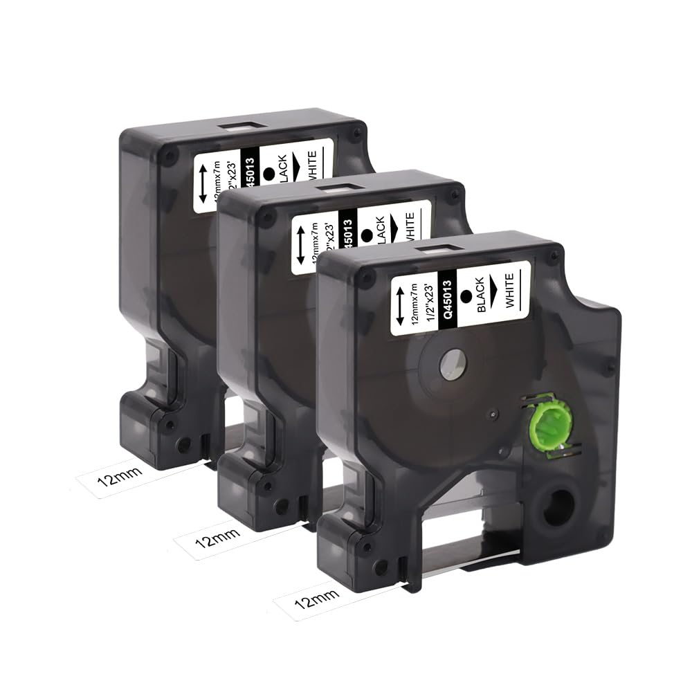 10 pièces de ruban adhésif compatible Dymo D1 45013 40913 43613 45010