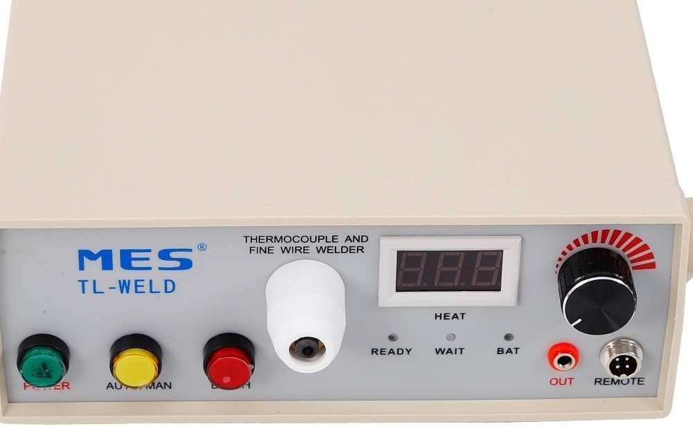 TL-WELD High Frequency Thermocouple Welding Machine, 0.01-3mm Pulse Spot Welder Touch Welder Temperature Wire Welding Machine with Battery for Welding Temperature Wire