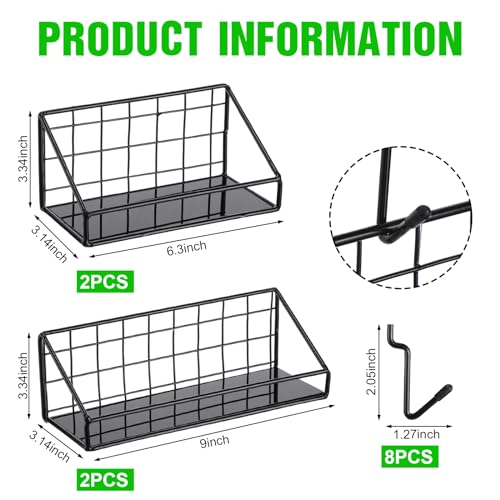 Suzile JIN0-SUZILE-248 4 Pack Pegboard Shelf Set, Pegboard Shelves thumb #2