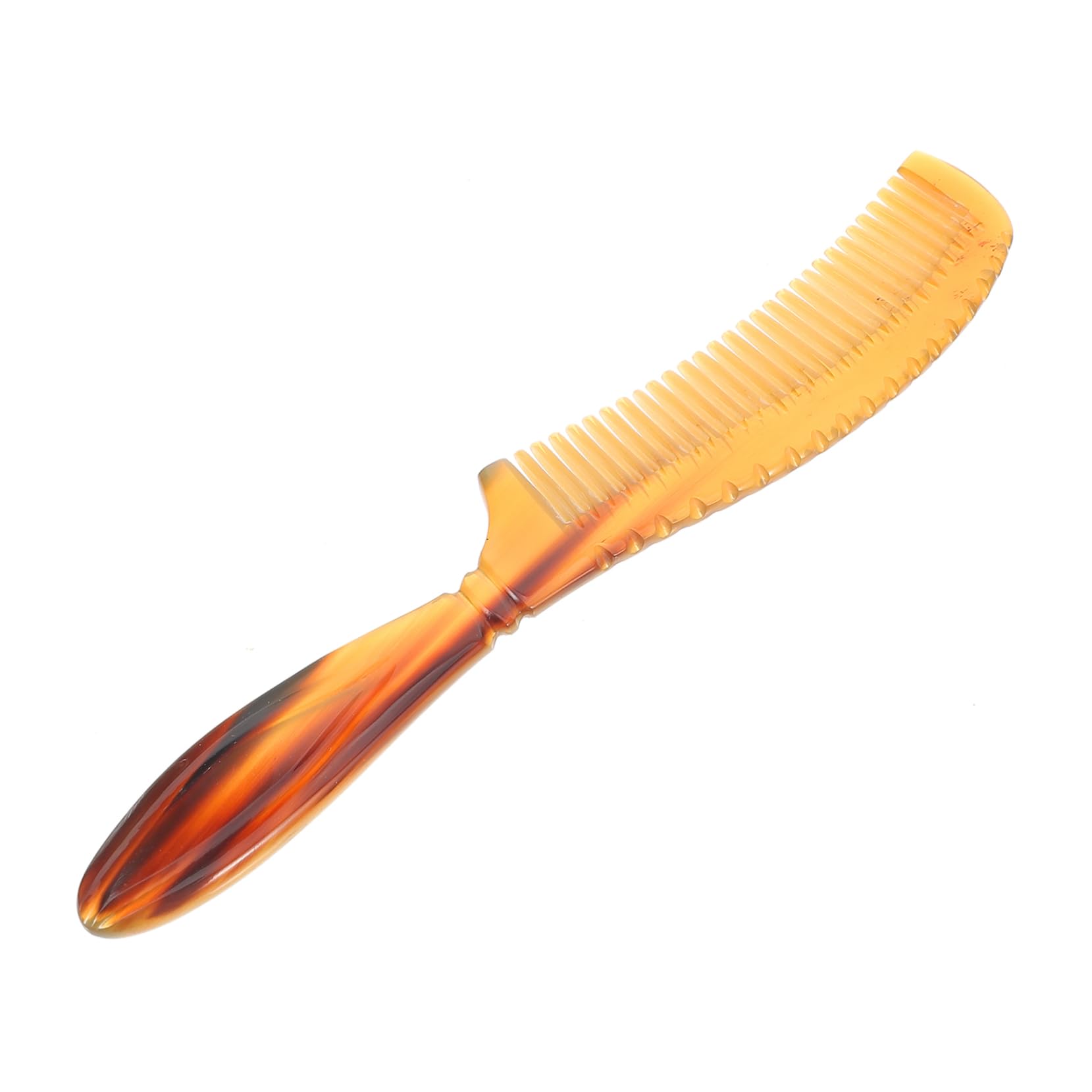 5pièces Peigne Démêlant Corne De Pour Peigne à Dents Fines Portable Anti- Et Pour Maison