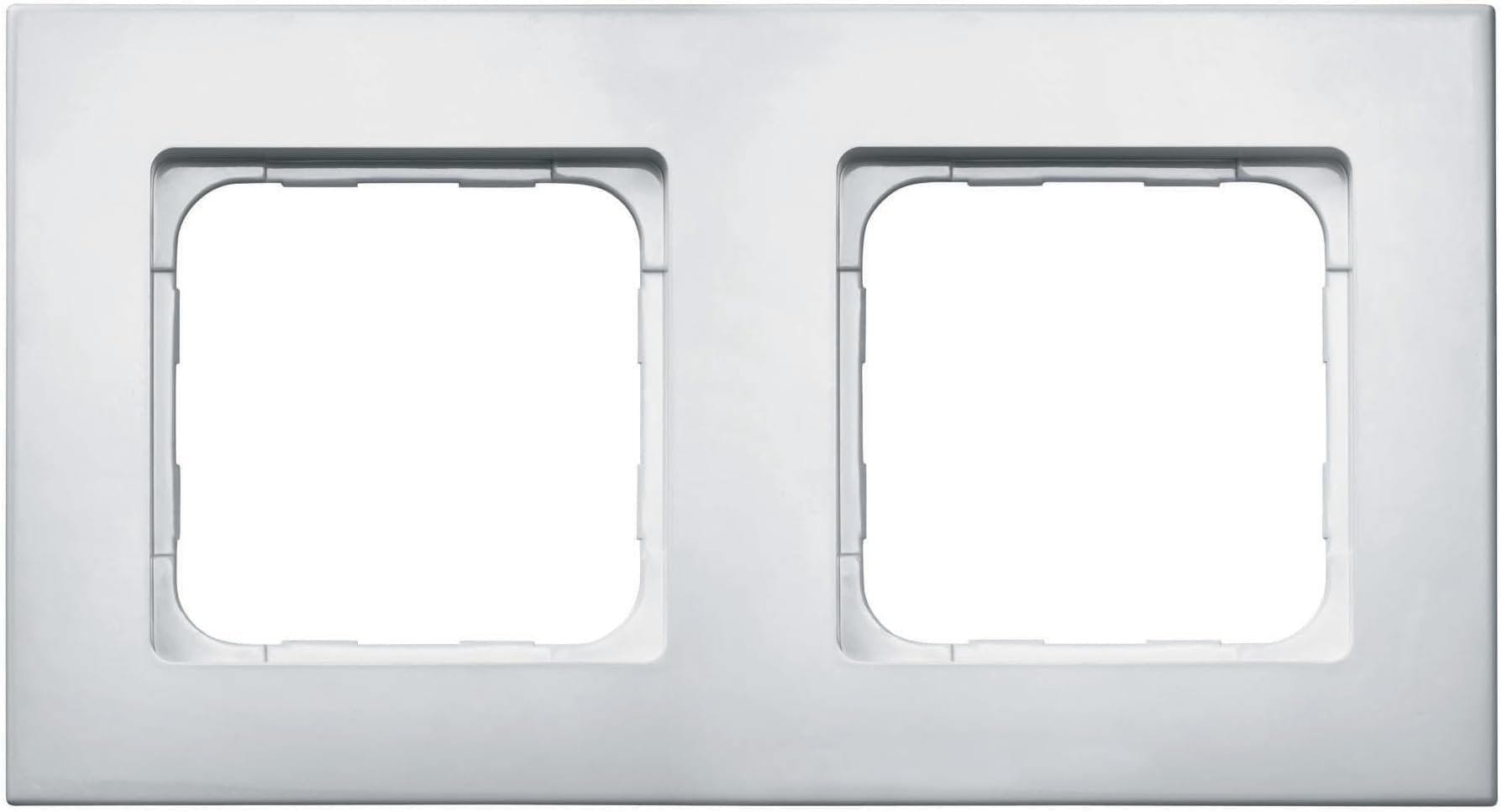 Cadre double Somfy Smoove laqué blanc pour sublimer vos finitions