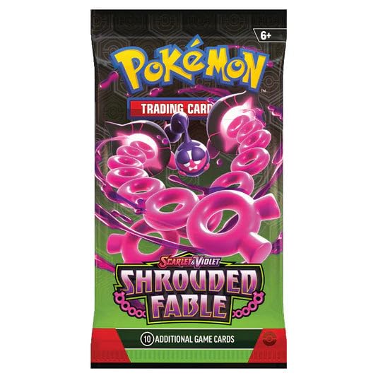 pokemon shrouded fable card value Amazon.com: Pokemon TCG - Shrouded Fables - Sealed Booster Pack - Single