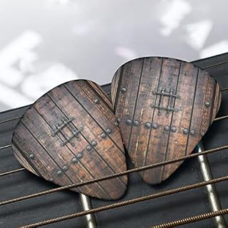 Ensemble de 12 médiators de guitare de porte en bois de décrochage rustique pour guitare acoustique, guitare électrique… - Les Beatles, Paul McCartney, John Lennon, RIngo Starr, George Harrison Ensemble de 12 médiators de guitare de porte en bois de décrochage rustique pour guitare acoustique, guitare électrique… – Image 7