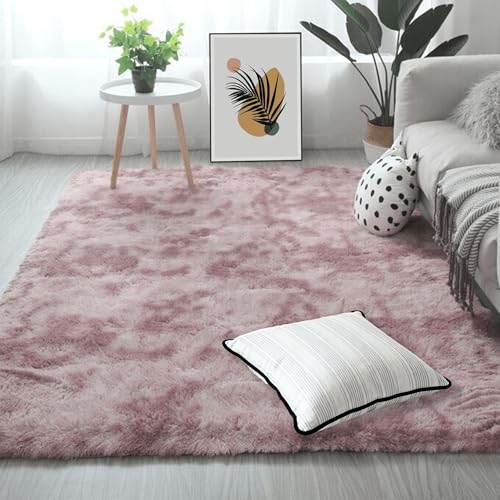 Tapis de salon moelleux pour chambre cocooning et douce