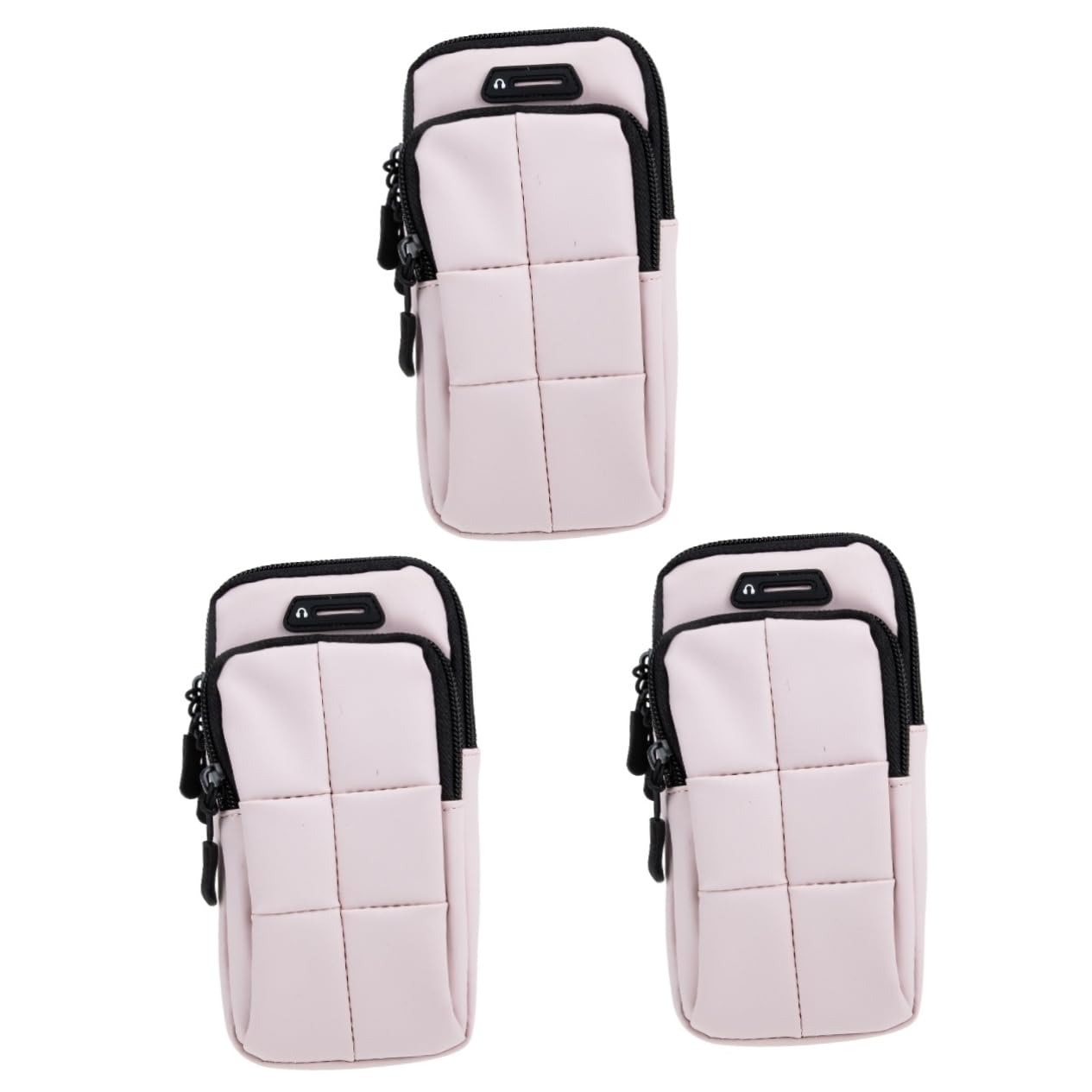 DOITOOL Borsa Da Braccio Elastica Per Telefono Cellulare Da Corsa 3 Pezzi Traspirante Per Sport Con Cordino