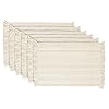 DII Variegated Tabletop Collection, Placemat Set 13x19, Off-White, 6 Piece