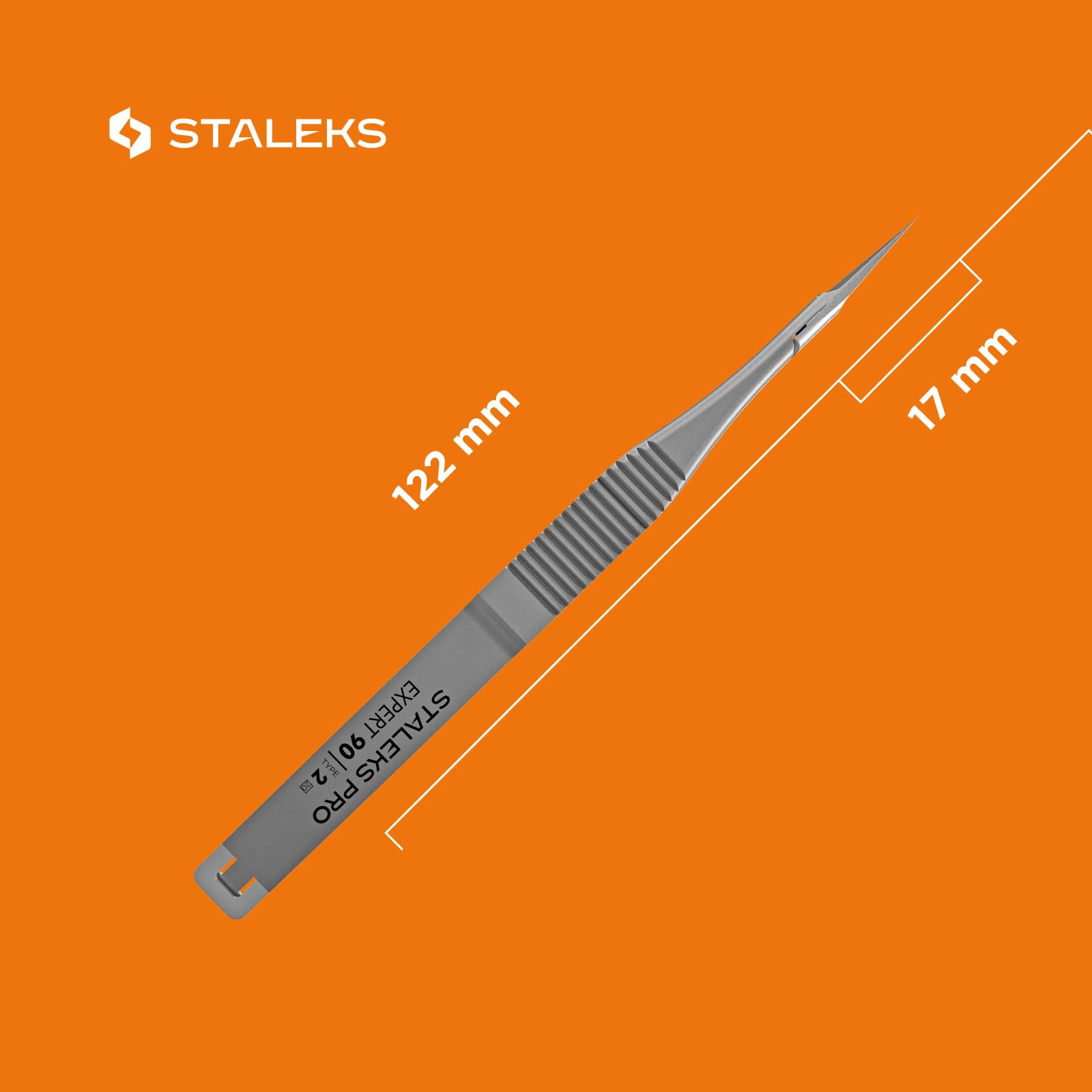 STALEKS PRO Expert 90 Micro forbici professionali (lunghezza lama - 18 mm) SE-90/2