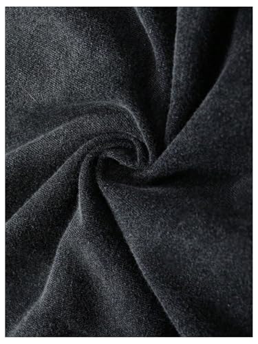 SOLY HUX Men's Letter Graphic Long Sleeve Hoodies Drop Shoulder Baggy Sweatshirts Vintage Preppy Clothes4